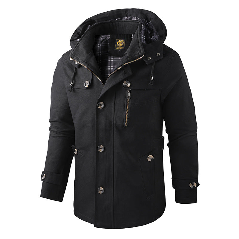Lässige Kapuzenjacke - Emerik