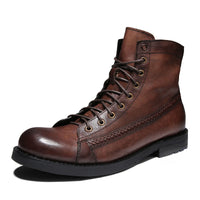 Herrenstiefel aus Leder - Pierre