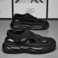 Herren-Sportsandalen mit dicker Sohle und Klettverschluss - Bruno