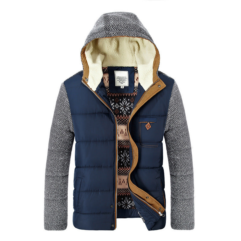 Herbst-Steppjacke mit Kapuze - Alaric