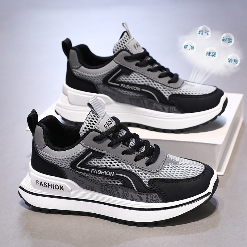Atmungsaktive Mesh-Turnschuhe im urbanen Design für Männer - Rasken