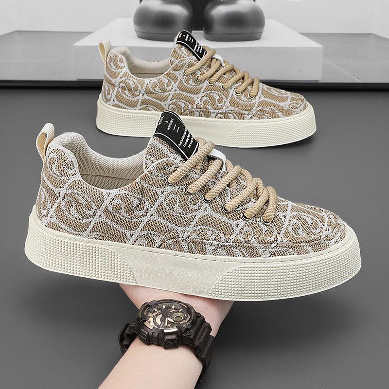 Herren-Turnschuhe im urbanen Jacquard-Design - Mauro