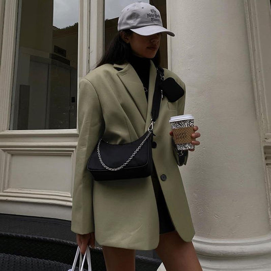 Blazer dos nu pour femmes - Carlotta