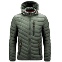 Veste matelassée légère à capuche pour hommes - Sverre