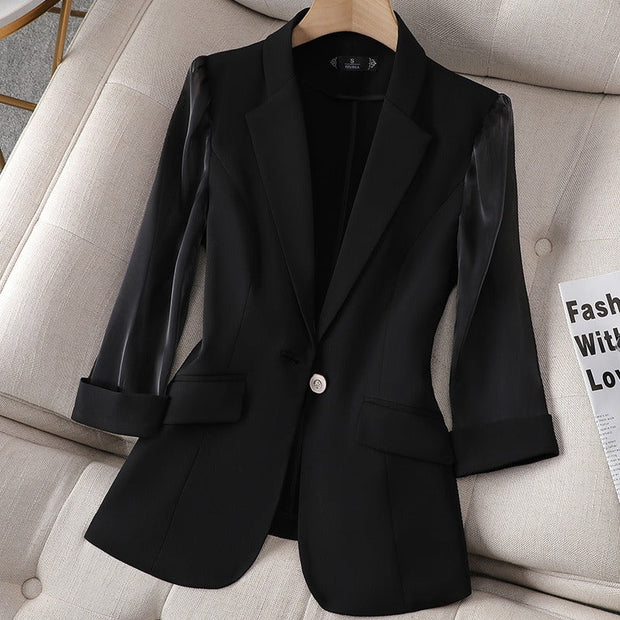 Blazer en cuir végétalien - Olivia