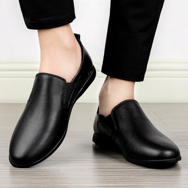 Mocassins en cuir synthétique pour hommes - Julián