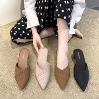 Yolanda - Chaussures d'extérieur pour femmes à talons mi-hauts