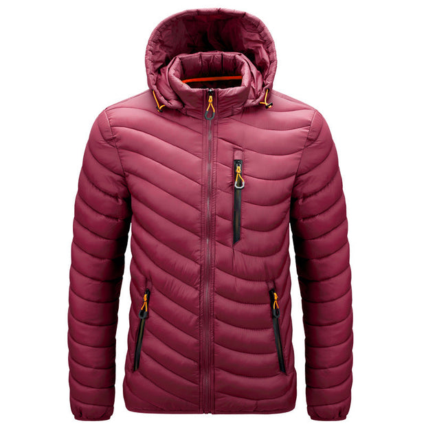 Veste matelassée légère à capuche pour hommes - Sverre