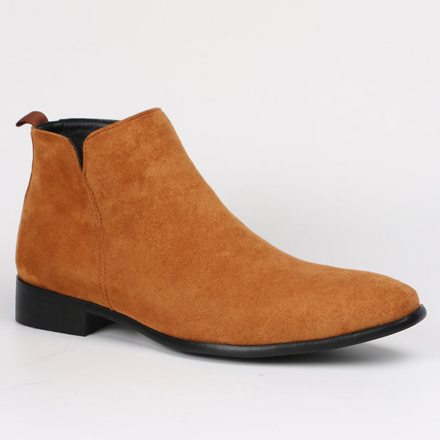 Herren Chelsea-Stiefel Leder Seitenreißverschluss - Matius