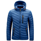 Leichte Herren-Steppjacke mit Kapuze - Sverre