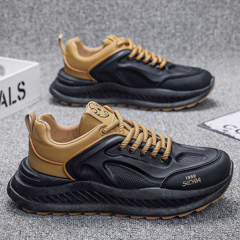 Herren-Turnschuhe mit dicker Sohle - Laren