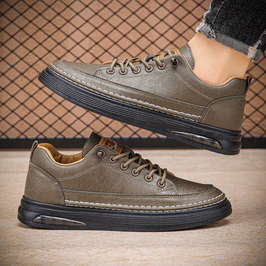 Baskets confortables à plateforme pour hommes, au design décontracté - Dervan