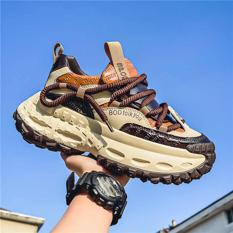 Herren-Turnschuhe im urbanen Stil mit dicken Sohlen - Peter