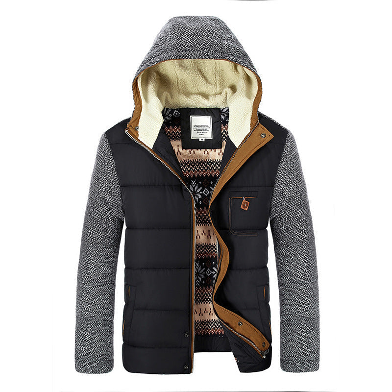 Herbst-Steppjacke mit Kapuze - Alaric