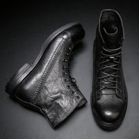 Herrenstiefel aus Leder - Pierre