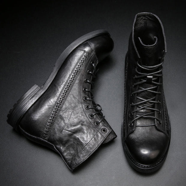 Herrenstiefel aus Leder - Pierre