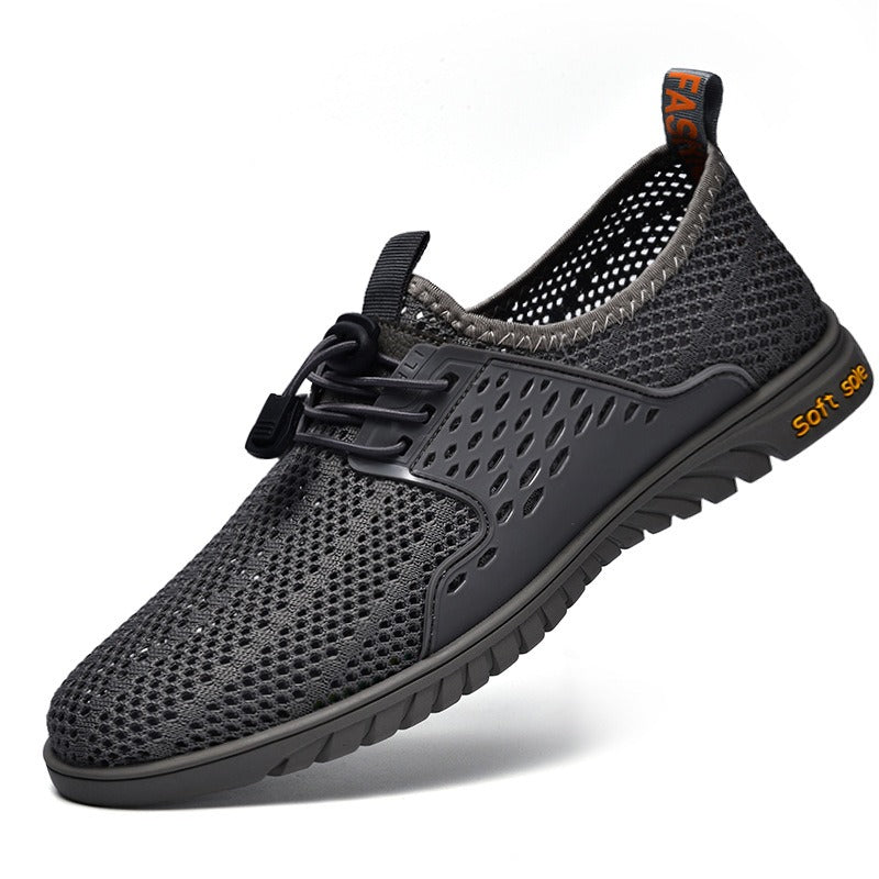 Atmungsaktive Mesh-Turnschuhe für Männer in leichtem Stil - Damien