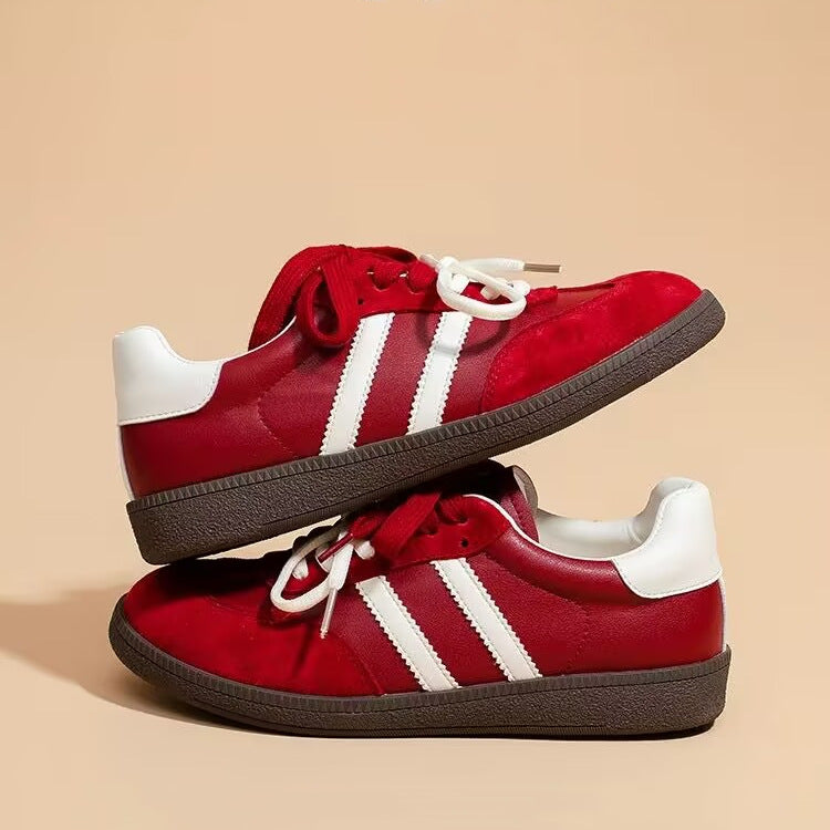 Niedrigprofilige Vintage-Tennisschuhe für Damen - Iliana