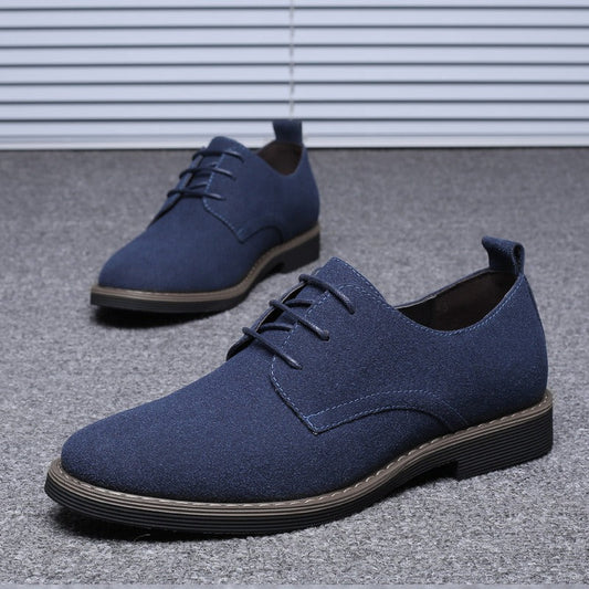Chaussures habillées en daim pour hommes dans un style britannique classique - Hugo