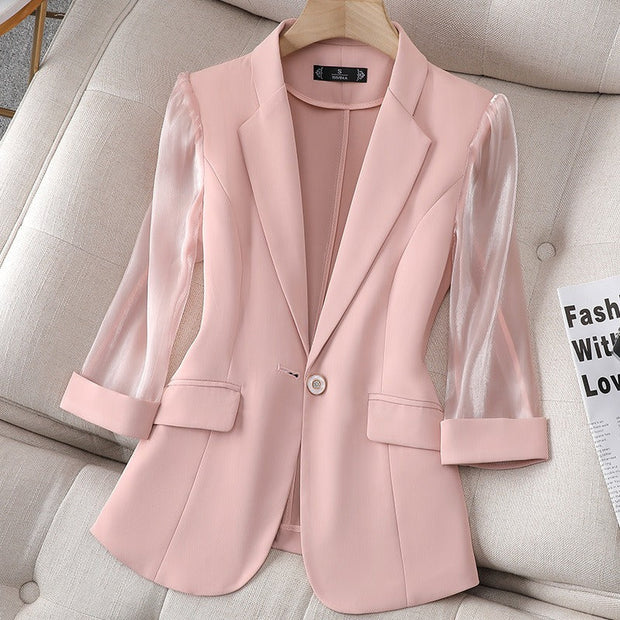 Blazer en cuir végétalien - Olivia