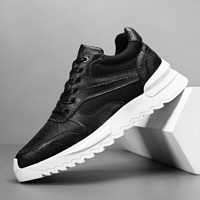 Herren Turnschuhe aus Kunstleder mit dicker Sohle - Mateo