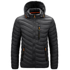 Leichte Herren-Steppjacke mit Kapuze - Sverre