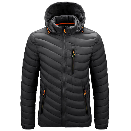 Veste matelassée légère à capuche pour hommes - Sverre