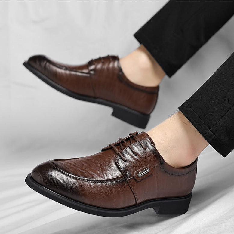 Herrenschnürschuhe mit fester Sohle - Bayron