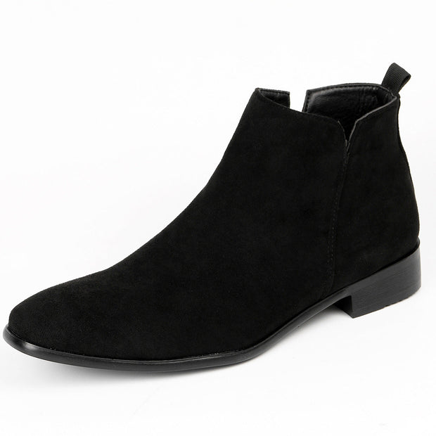 Herren Chelsea-Stiefel Leder Seitenreißverschluss - Matius