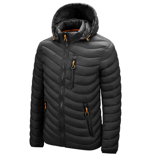 Veste matelassée légère à capuche pour hommes - Sverre
