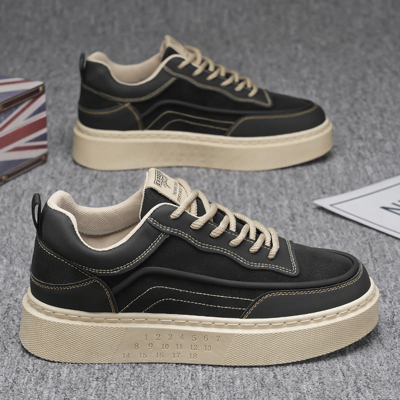 Herren Freizeitschuhe minimalistisches Design erhöhte Sohle - Aurelio