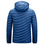 Leichte Herren-Steppjacke mit Kapuze - Sverre
