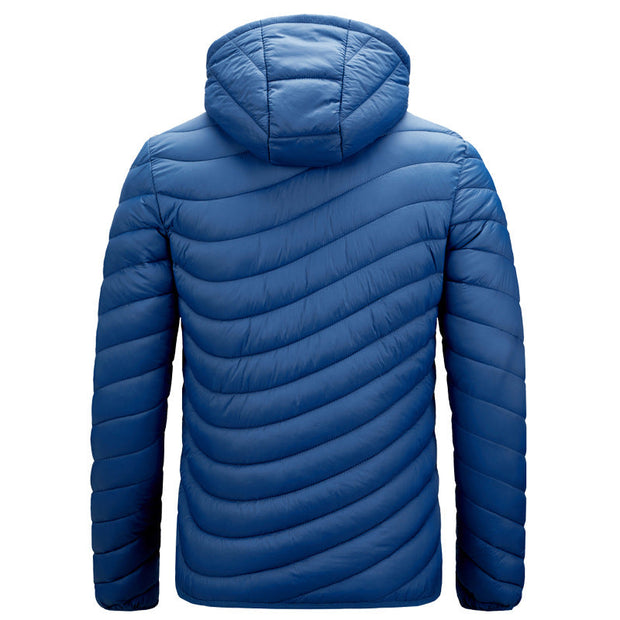 Veste matelassée légère à capuche pour hommes - Sverre