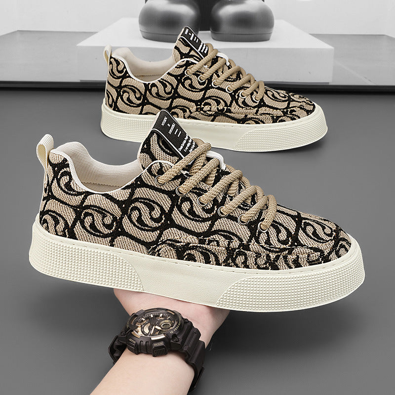 Herren-Turnschuhe im urbanen Jacquard-Design - Mauro