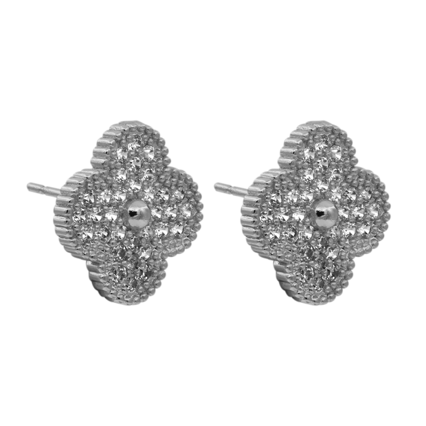 Sweet Leaf Boucles d'oreilles plaqué or 14 carats