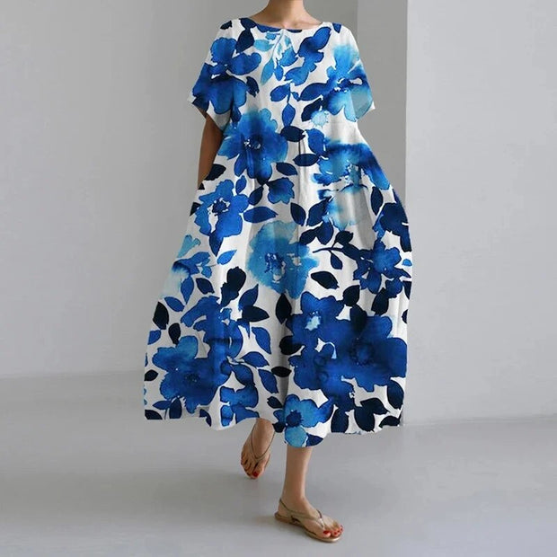 Katarina - Robe à fleurs boho pour une entrée en scène stylée