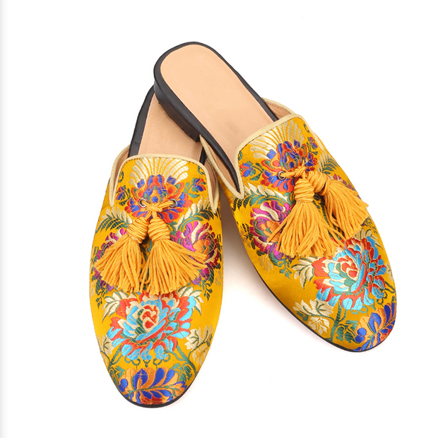 Mules plates élégantes Princeton Klimt
