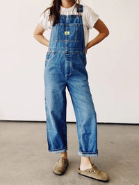Salopette femme jean denim japonais vintage oversize – Susi