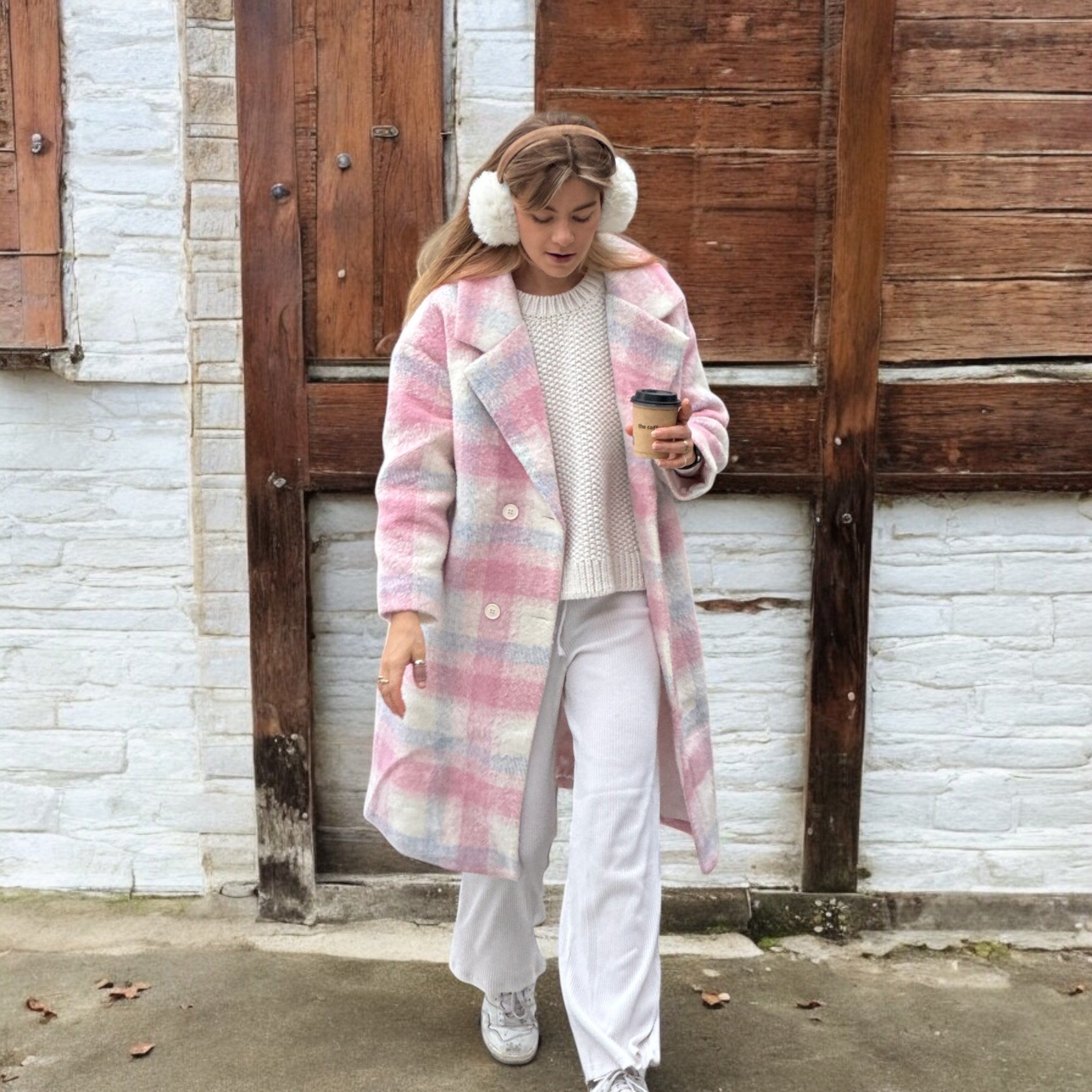 Süßer Wintermantel in Übergröße - Alice