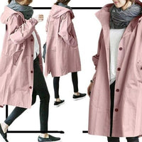 Trench oversize pour femme avec capuche légère - Simona