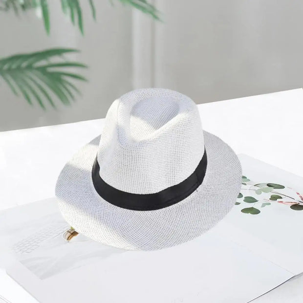 Chapeau populaire pour hommes Chapeau de paille léger