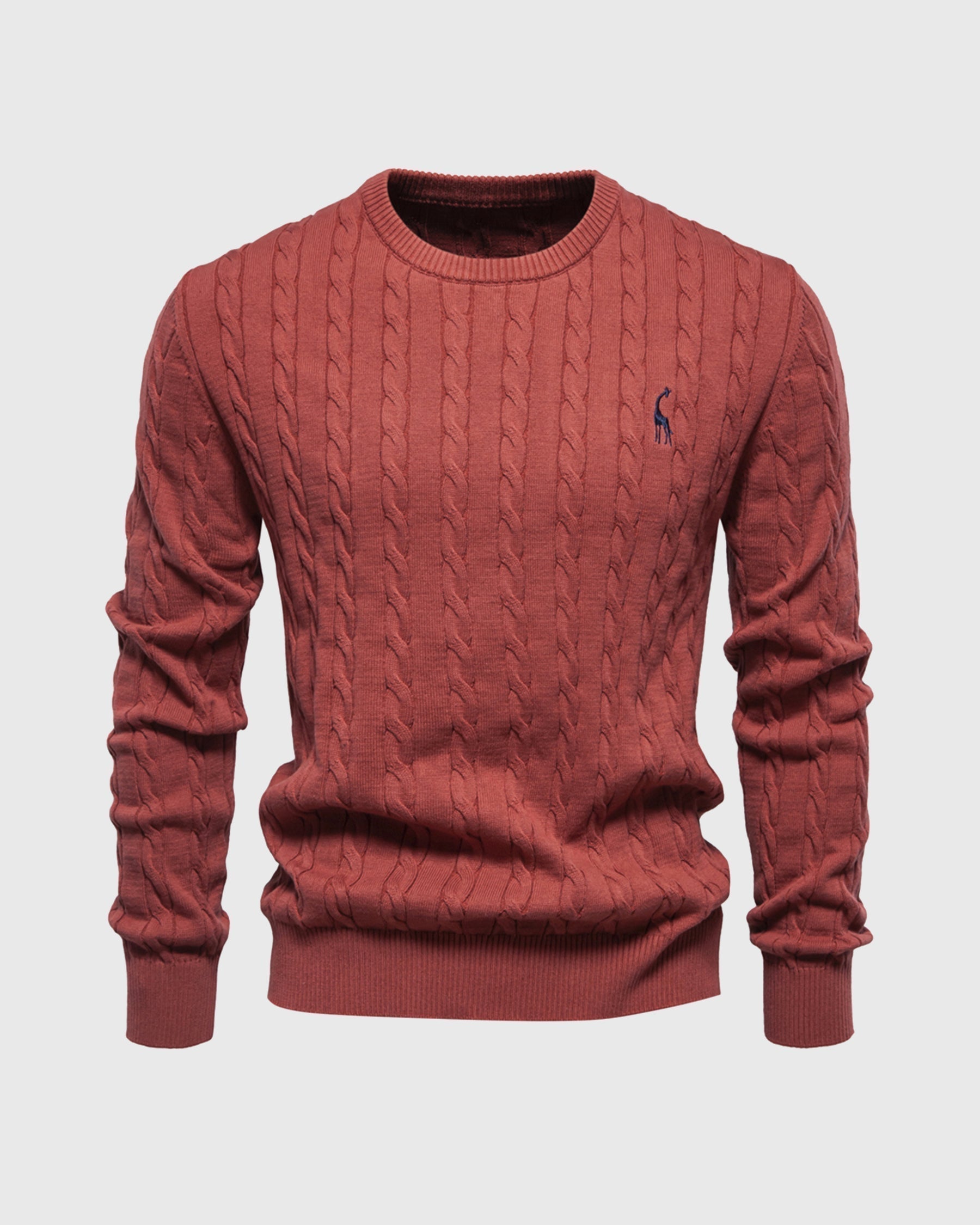 Geflochtener Strickpullover für Männer - Lioren