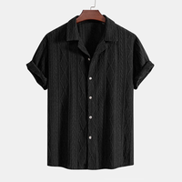 Ensemble chemise et short en jacquard cubain