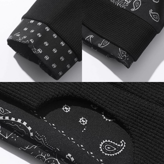 RHETT - Un pull patchwork élégant