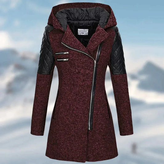 AILA - Manteau hiver long avec capuche
