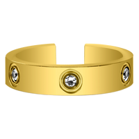 Element Stone Bague 14K plaqué or