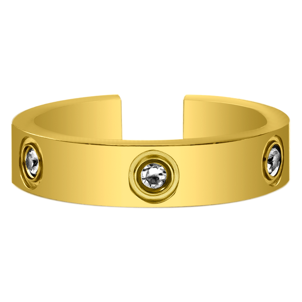 Element Stone Bague 14K plaqué or