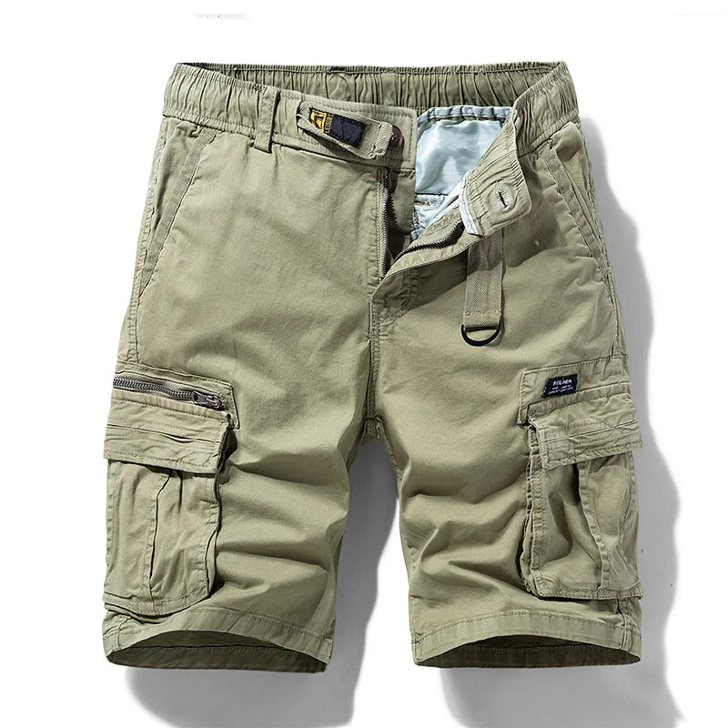 Tarnfarbene Cargo-Shorts mit mehreren Taschen für Männer - Ranger