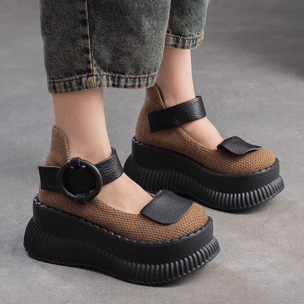 Chaussures à semelles compensées - Rinoa