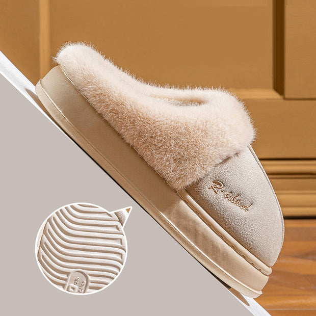 Unisex Hausschuhe mit Samteffekt - Eralun